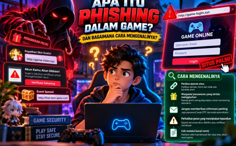 Apa Itu Phishing dalam Game dan Bagaimana Cara Mengenalinya?